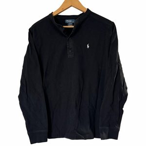 Polo Ralph Lauren Youth 18-20 Black Long Sleeve Shirt